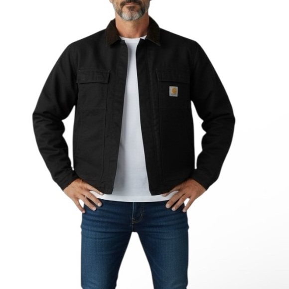 CARHARTT Classic Black Duck Jacket - Picture 1 of 6